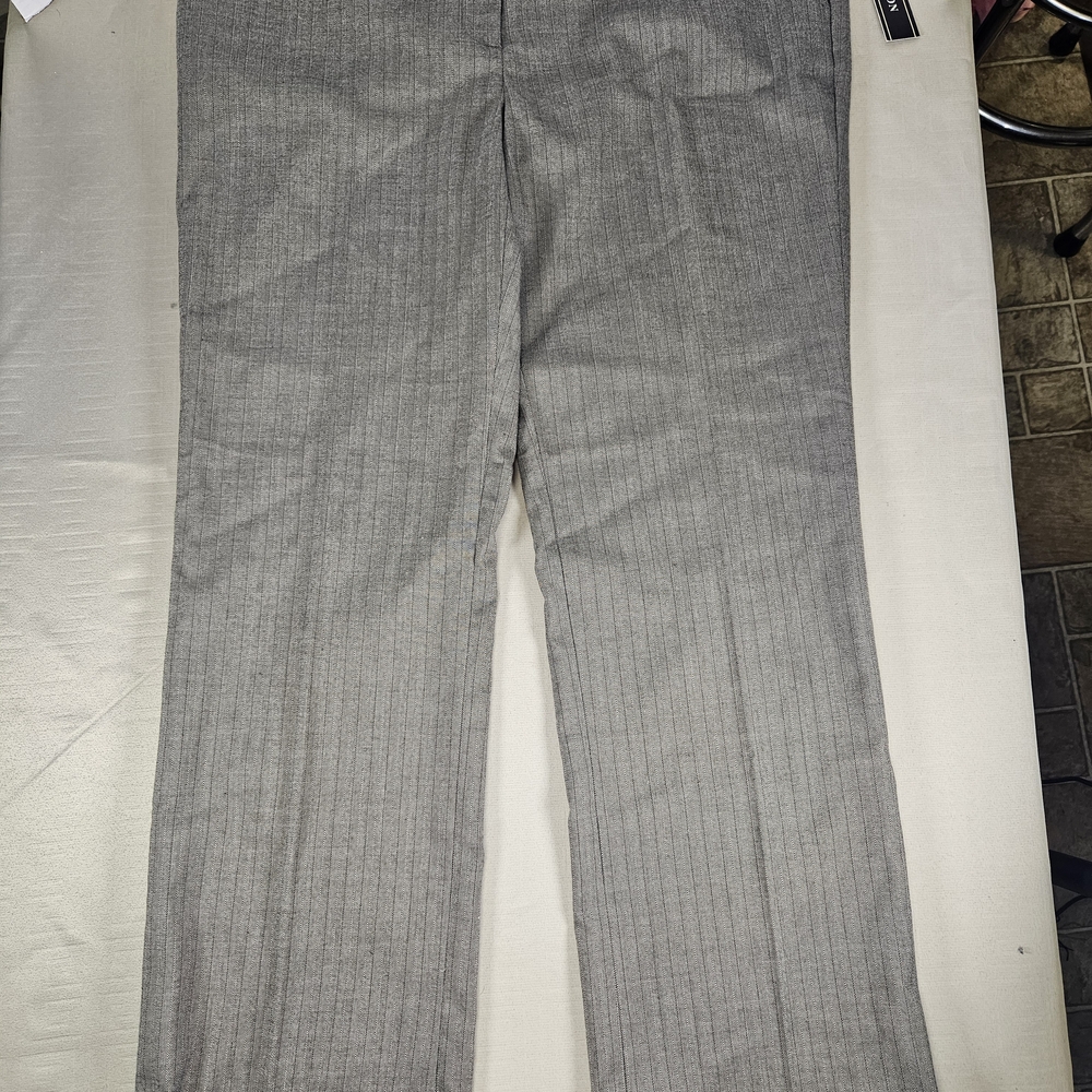 Dalia Collection Gray Women's Trousers